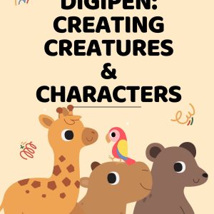 DigiPen: Creating Creatures and Characters [K-2] (Spring 2026)